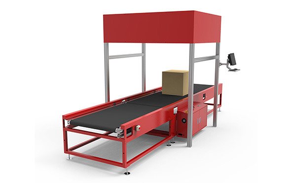 量方扫码称重分拣机,动态DWS物流设备,物流快递分拣设备